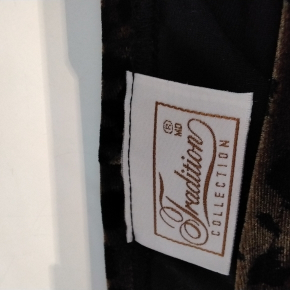 Vintage 3 pce Animal Print Skirt Set with Black Jacket - Picture 8 of 9